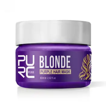 100 ml PURC Blond Lase Masko Šampon Proti Medenina Off Vijolično Šampon Ulta Lepote, Nege, Bleščeče Barve za Lase, Barvane Zdravljenje