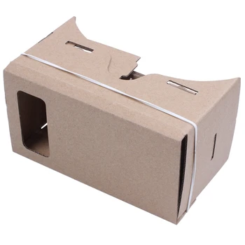 6 inch DIY 3D VR Virtualne Realnosti Očala Hardboard Za Google Kartona
