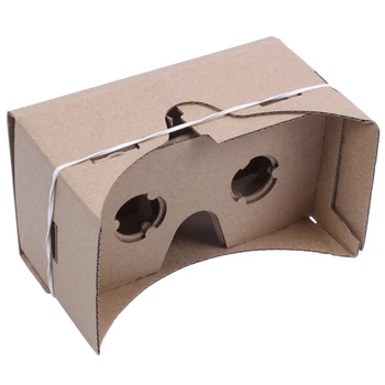 6 inch DIY 3D VR Virtualne Realnosti Očala Hardboard Za Google Kartona