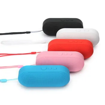 Tableta, kapsula obliko brezžični bluetooth zvočnik nove prenosne stereo glasbe kartico subwoofer