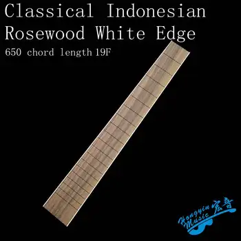 Klasične Kitare Indonezija Palisander Beli Rob-zaviti Fingerboard Loka-brezplačno Ravno Kitara, zaradi Česar Materiala Dodatki