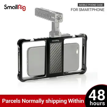 SmallRig Standard Univerzalni Mobilni Telefon Kletko Mobilni Telefon, Držalo Za Vlogging Vlog Video Ploščad 2391