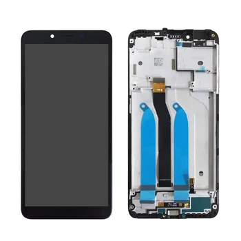 Za Xiaomi Redmi 6 6A Zaslon LCD +Touch Screen Montaža Z Okvirjem Črna/Bela za Redmi 6A LCD Računalnike+Orodja