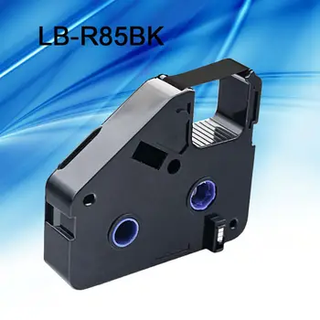 1Pc LB-R85BK Črnila trak kasete črno termalno traku za prenos elektronskih, čitljivo pralni cev tiskalnik BEE200 in BEE200/PC