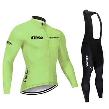 2020 Nov Kolesarski Dres Komplet Jeseni Kolesarska Oblačila Maillot Ropa Ciclismo MTB Kolo Long Sleeve Kolesarjenje Oblačila za Šport bo Ustrezala