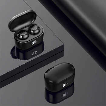 A6 TWS Brezžične Bluetooth Slušalke Bluetooth 5.0 Slušalke za Športne igre na Srečo Čepkov Z Microphon Polnjenje Box pk A6S TWS