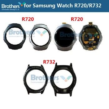 Sprednji Okvir za Samusng Watch Prestavi S2 R720 R732 Sredini Okvirja Skupščine z Repir Del za Samsung R720 LCD z Okvirjem Original