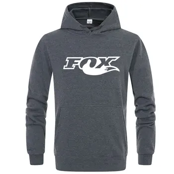 Moški Puloverji s kapuco Fox Pismo Majica Harajuku Puloverju 2020 Nove Priložnostne Hoody Jeseni, Pozimi Moških Hip Hop Ulične Hoodie