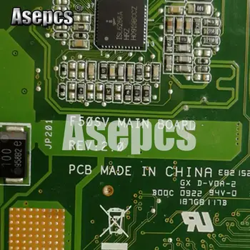 Asepcs F50SV GT120M mainboard REV2.0 Za Asus F50SV F50SL Prenosni računalnik z matično ploščo 60-NUDMB1100-A01 Preizkušen Dela