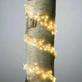 Firefly Kup Luči Božič LED Strune za Spalnico Vrt, Zunanji/Notranji 5m/10m