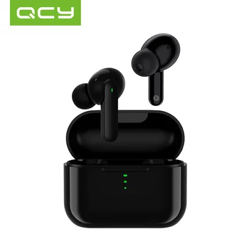 QCY T11 Hifi Dvojno Gonilnike za Bluetooth TWS Slušalke Brezžične Slušalke s 4 Mics Izolacijo Hrupa Čepkov s Hitro Polnjenje