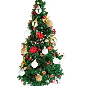 49pcs Večkratno uporabo Dekorativni Lep Ustvarjalni Trajne Božič Žogo Xmas Tree Visi Trojk za Stranke Božič Novo Leto