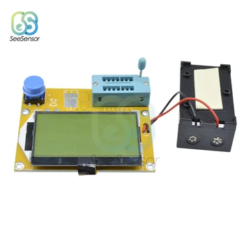 LCR-T4 Mega328 Digitalni LCD Tranzistor Tester Meter Osvetlitev Diode Triode Kapacitivnost ESR Meter Za MOSFET/JFET/PNP/NPN L/C/R