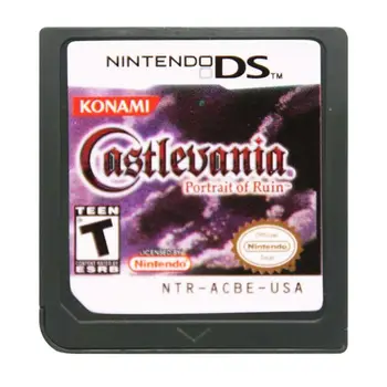 Castlevania Red Ecclesia & Dawn Žalosti & Portret Pokvaril Konami NAS Za DS/3DS/2DS Igri Konzolo Kartice