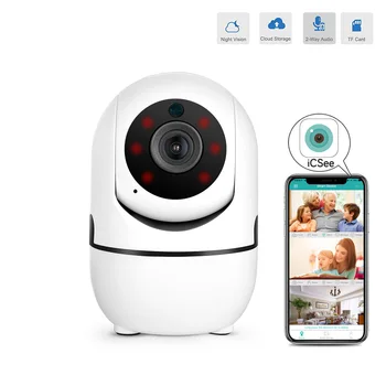 Smart Wifi Kamera HD 1080P Oblak Brezžična IP Kamera Intelligent Auto Tracking Človekovih Home Security Nadzor