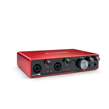 Focusrite Scarlett 8i6 3rd Gen. 8 v/6 iz USB snemanje zvoka kartico električna kitara audio vmesnik