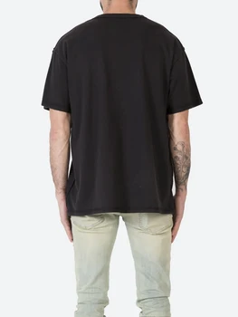 COOLMIND bombaž ulične kul kratkimi rokavi moški majica s kratkimi rokavi priložnostne svoboden roke tiskanja moški t-shirt o-vratu tshirt moški tee majice