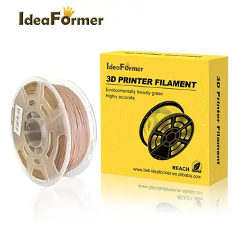 Ideaformer Lesa, 3D Tiskalnik, ki z Žarilno Pravi 1 KG Lesa Žarilno 1.75 mm Dimenzijsko Natančnost +/-0.02 mm Za 3D Tiskanje Materiala