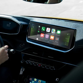 7inch 10palčni Avto Styling Za Peugeot 208 2020-Predstaviti GPS Navigacijski Zaslon Film Zaslon Film Notranje Nalepke za dodatno Opremo