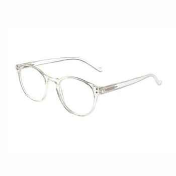 5 Pari Unisex Anti-modra Očala z Ovalni Okvir, lahek in Preprost Računalnik Očala (Dioptrije: 0~+400)
