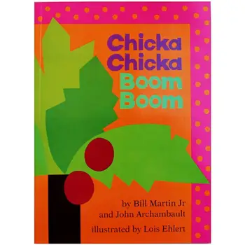 Pojdi Proč Velika Zelena Pošast Učenje angleškega Jezika, Knjig za Otroke v Razredu Dekoracijo Montessori Branje Sliko Papirja Knjige