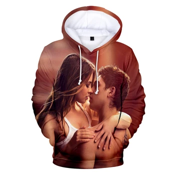 2020 Po tem, ko Smo Trčil Hoodie 3D Majica Dolg Rokav Fantovski pulover s kapuco Ženske Harajuku Ulične Romantični Film Plus Velikost Oblačila