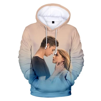 2020 Po tem, ko Smo Trčil Hoodie 3D Majica Dolg Rokav Fantovski pulover s kapuco Ženske Harajuku Ulične Romantični Film Plus Velikost Oblačila