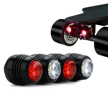Koowheel 4Pcs Skateboard LED Luči Noč Opozorilo Varnostne Luči za 4 Kolesa Skateboard Longboard