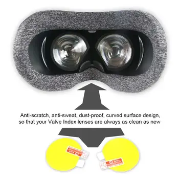 VR Objektiv Zaščitnik HD Jasno Filma Objektiv Protector za Ventil Indeks Virtualne Realnosti Screen protector dodatki