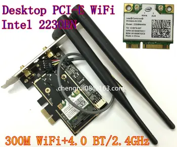 Namizje wifi WLAN Intel Centrino 2230 kartico Mini PCI Express, Bluetooth 4.0 2230BNHMW IEEE 802.11 n, Wi-Fi/Bluetooth Combo 300 Mb / s