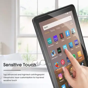 Za Amazon fire HD 8 Plus 10. Gen 2020 -9H Ultra Tanek Premium Tablet Jasno Kaljeno Steklo Screen Protector Film Zaščitnik Pokrov