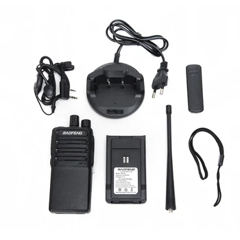 2pcs Baofeng BF-V9 Mini Walkie Talkie USB Hitro Polnjenje 5W UHF 400-470MHz Ham CB Prenosni Radio, Nastavite uv-5r Woki Toki BF-888S bf888s