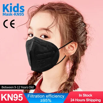 Barvne ffp2mask otrok ce KN95 Maske Otroci 5 Plasti FFP2 Za Dekleta, Fantje, Zaščitna Maska za Otroke Mascarillas ffp2reutilizable