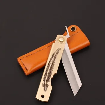 Ročno izdelan pripomoček prostem žepni Nož britev folding nož unting EOS ročno orodje nož