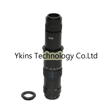 300X Vzporedno lahka pot objektiv C-mount stalno povečavo povečava s 50 mm obroč za Mikroskop kamera HD oko objektiv