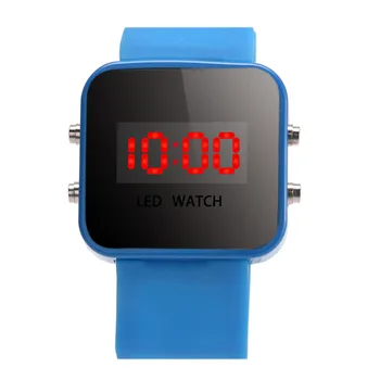 2018 Nove blagovne Znamke Digital ura za Otroke Silikona LED Watch Moda Otroci Gledajo reloj digitalni horloges kinderen