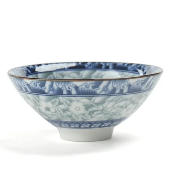 Nov Izdelek Qinghua Porcelana Čaj Zhan Anti Luščenje Retro Kungfu Teacup Keramične Skodelice Multicolor Master Teacup Osebnih Eno Skodelico