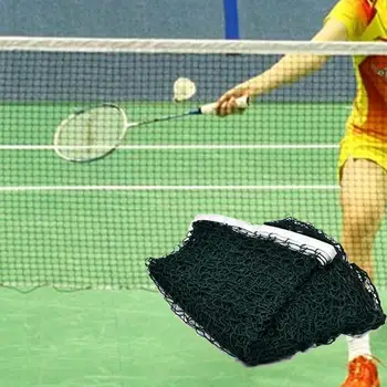 Profesionalni Prenosni Standard Pleteni Badminton Neto Kvadratnih Očesa Standard Pleteni Badminton Usposabljanje Orodja