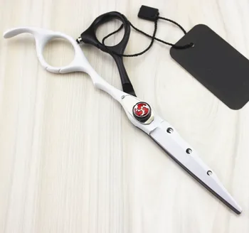 Nove poklicne 6.0 palčni na Novih las škarje set za rezanje škarje škarje za redčenje barber frizerske škarje scharen orodja