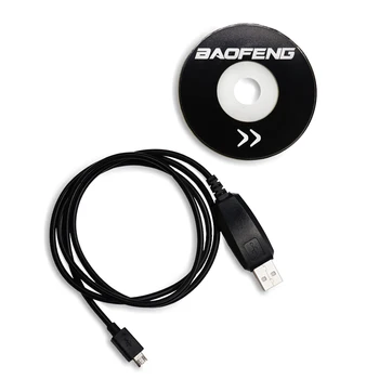 BAOFENG BF-T1 Programiranje USB Kabel CD s Programsko opremo Za Baofeng Walkie Talkie bft1 Pisanje Frekvenca Skladu dvosmerni Radijski Accessor