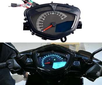 Motorno kolo merilnik vrtljajev Digitalni merilnik Hitrosti, Števec kilometrov Meter Merilnik Moto Tacho Instrument Za Yamaha LC135 LC 135 Temperatura Vode