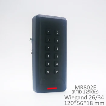 Nepremočljiva tipkovnica wiegand 26 34 bližine 125khz rfid access control card reader