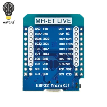 MH-ET v ŽIVO D1 mini ESP32 ESP-32 WiFi+Bluetooth Internet Stvari razvoj odbor, ki temelji ESP8266 Popolnoma funkcionalen