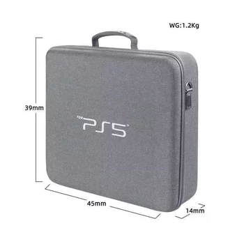 Potovalno Torbico Za Shranjevanje PS5 Konzole Zaščitna Luksuzni Vrečko Nastavljiv Ročaj Vrečke Za Playstation 5 PS5 Potovanja torba