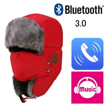 Pozimi Toplo Glasbe Klobuk Brezžične Bluetooth Slušalke Kapa Klobuk Podporo Nadzor Glasnosti Glasbe Stikalo Za Moške, Ženske
