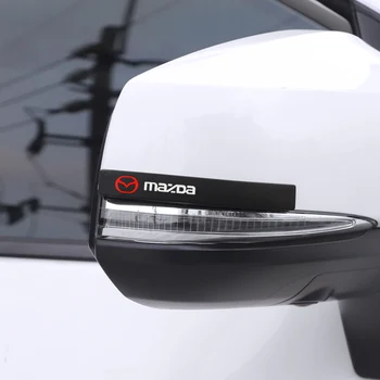 6Pcs Vrata Avtomobila Rearview Mirror Proti trčenju Palice Zaščitnik Nalepke Za Mazda 3 Mazda 6 Atenza Axela Demio CX3 CX5 MP MS