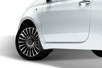Blatniki prednji za Fiat 500 2007-2011 avto blato zavihki splash varovala blato zavihek avto styling tuning durt protectection