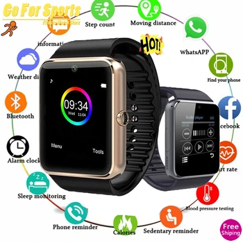 OMG !!!! 2019 Uhr Sinhronizacija Prijavitelj Stepcounter Pritisni In Nachricht Podporo Sim Karte BluetoothConnectivity Android Telefon SmartWatch