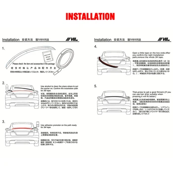 Ogljikovih Vlaken Zadnji Spojler Trunk Boot Ustnice Krilo za Nissan Skyline R32 GTR 1989 - 1994