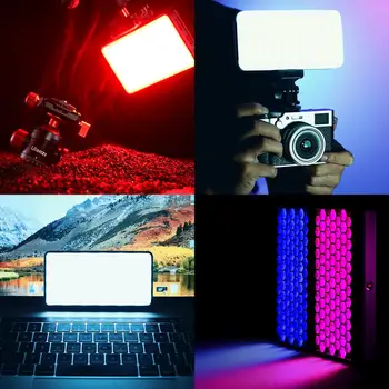 Ulanzi VIJIM VL196 RGB LED Video Luč 12W Hitro Polnjenje DSLR Pametni Fill Light Zatemniti RGB Učinek Vlog Na Lučka Kamere